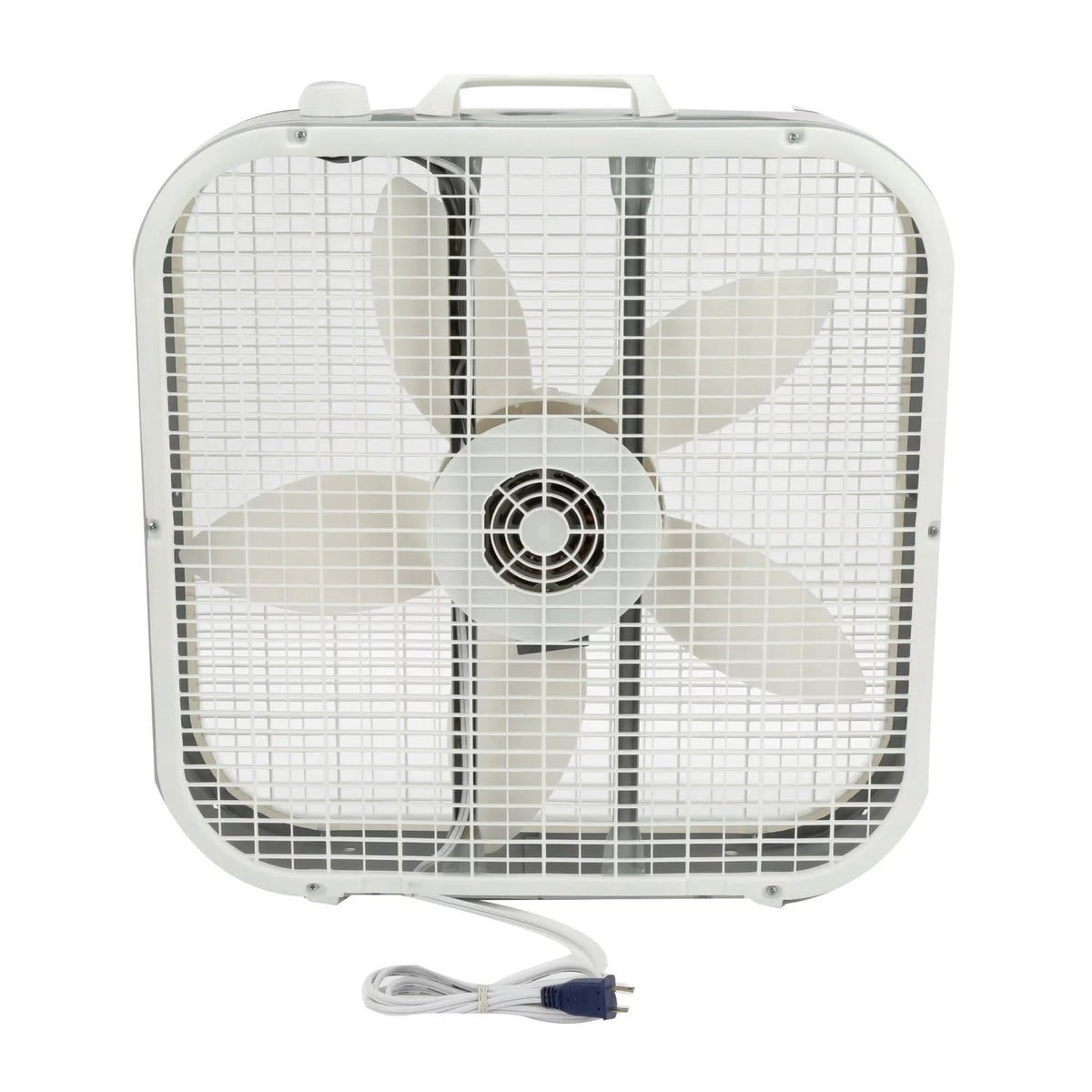 20" 3-Speed White Box Fan D99140