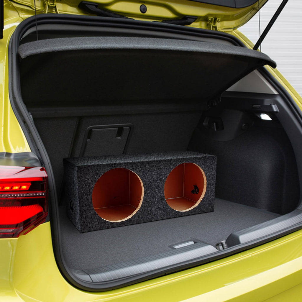 Charcoal Dual 12" Sealed Car Audio Subwoofer Box D91144