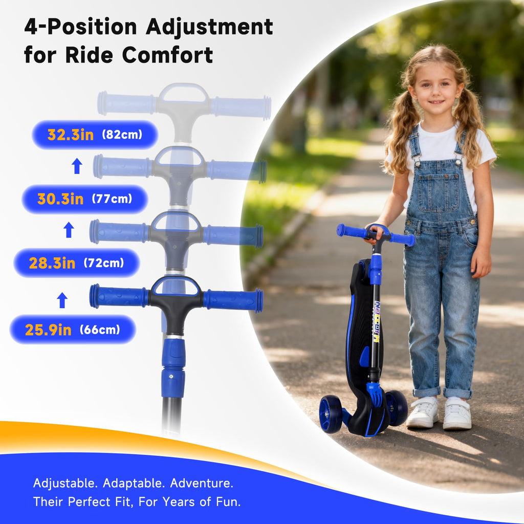 Kids 3-Wheel Foldable Kick Scooter E11059