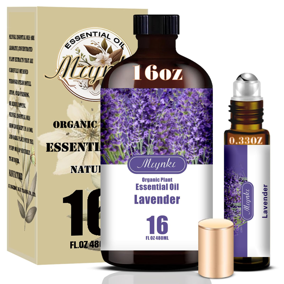 16oz & 4oz Lavender & Black Pepper Aromatherapy Set X515