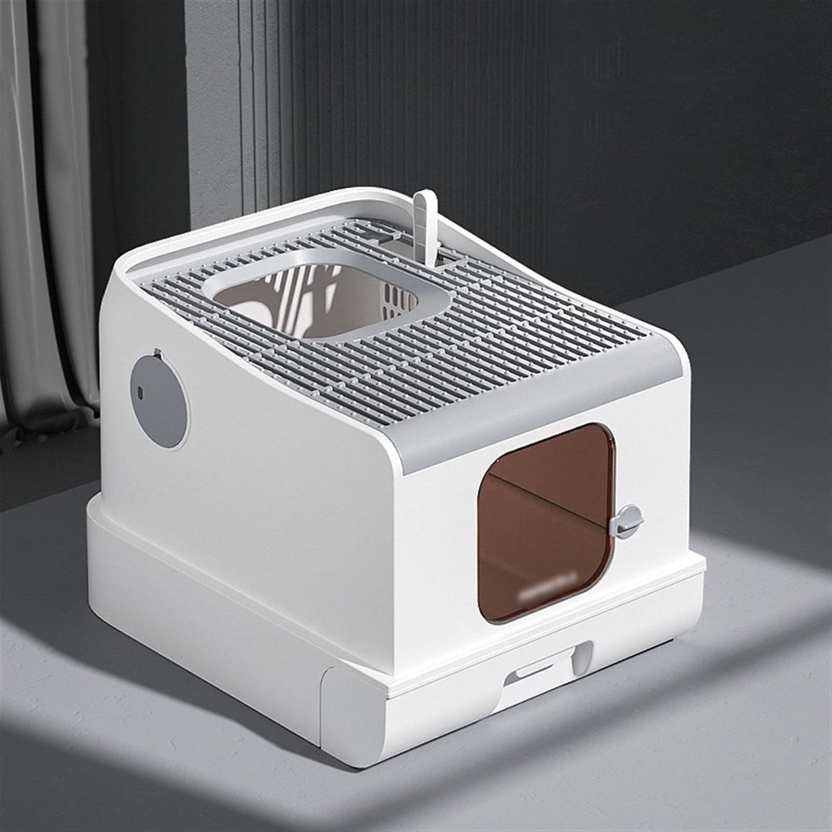 Fully Enclosed Extra Large Cat Litter Box with Lid U171