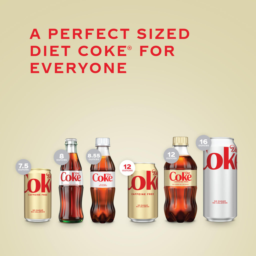 Caffeine Free Diet Coke 12 fl oz 12 Pack K584