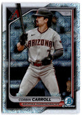 2024 Bowman Chrome Mega Box Mojo Refractor Baseball Trading Card T9943