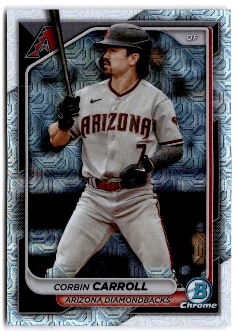 2024 Bowman Chrome Mega Box Mojo Refractor Baseball Trading Card T9943