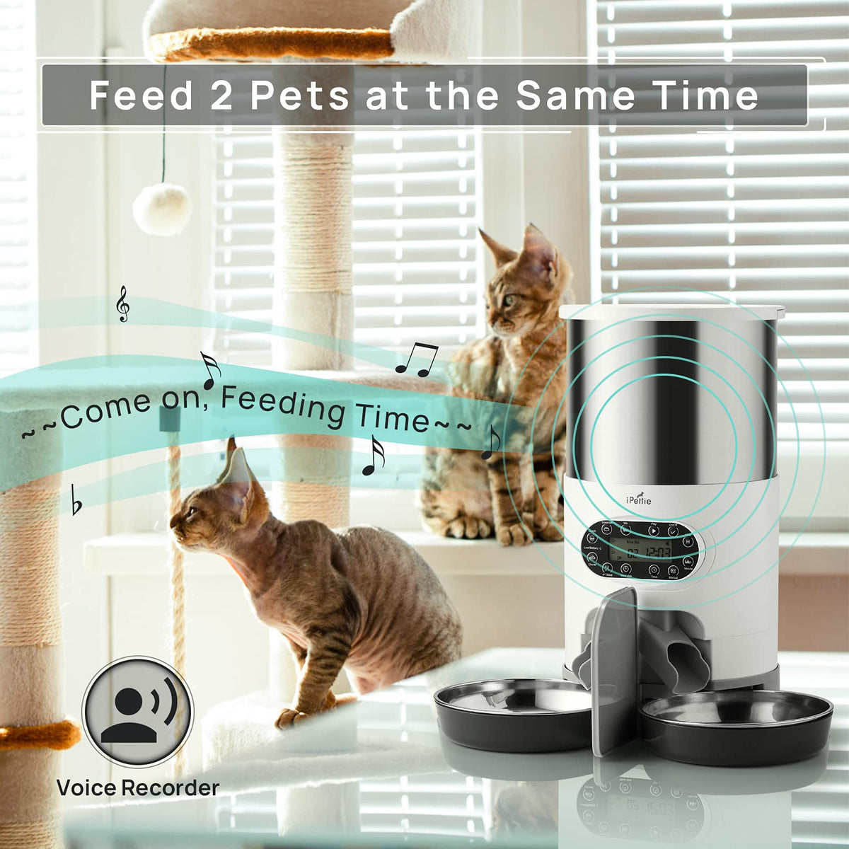 Automatic Pet Feeder with 4.5L Capacity L51451