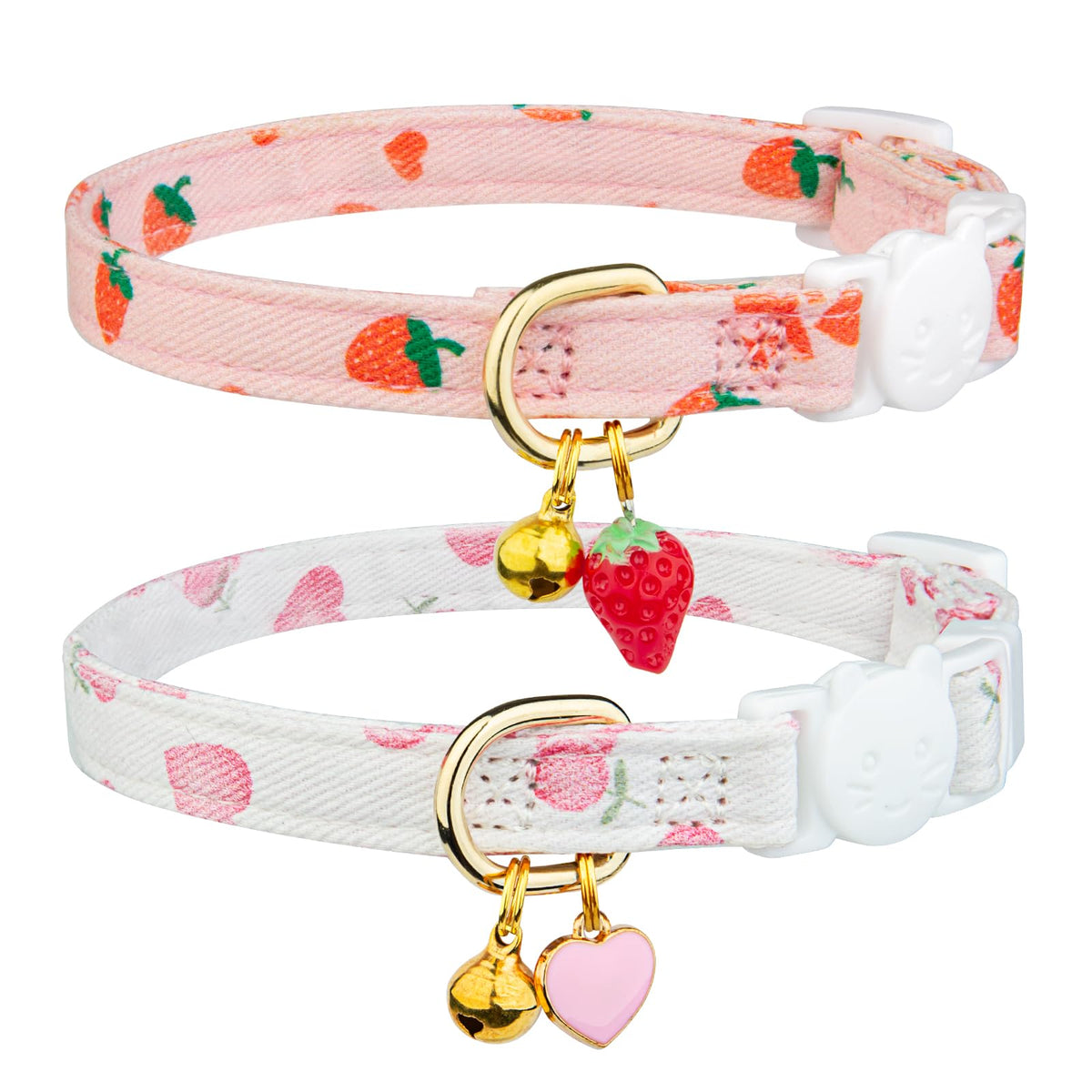 2 Pack Cotton Cat Collar K960