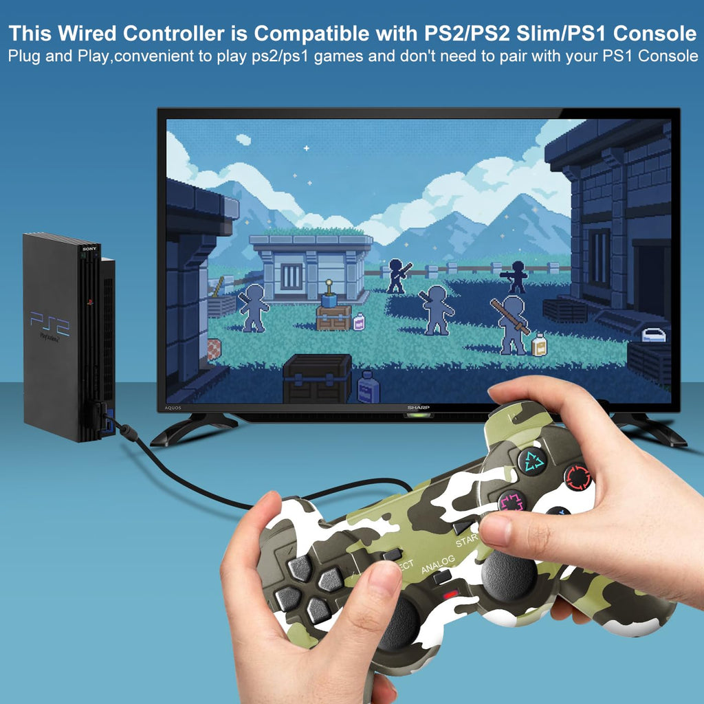 2 Packs Wired Controller U9434