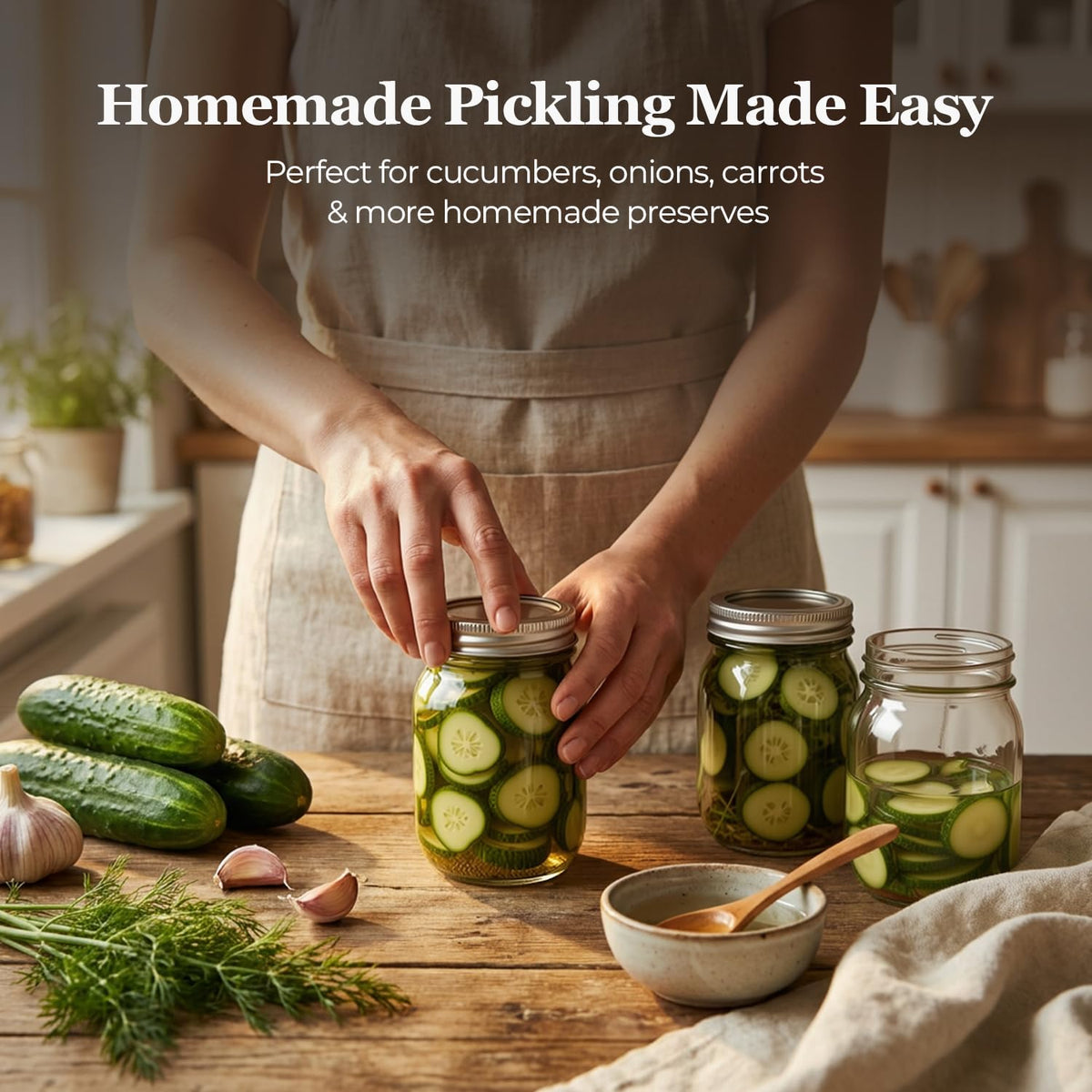 16 oz Regular Mouth Mason Jars 12 Pack U87293