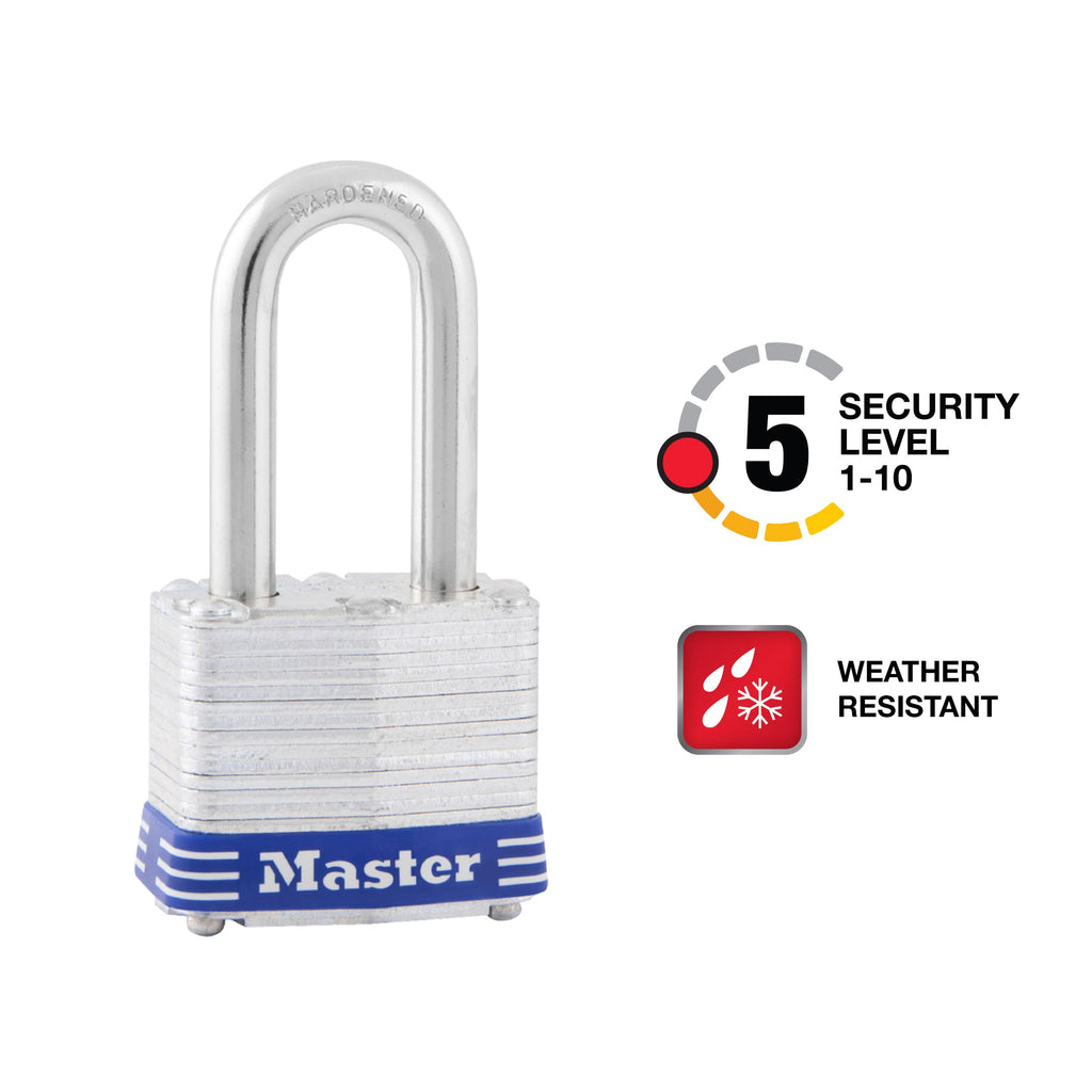 Outdoor Keyed-Alike Padlock 4 Pack U341126
