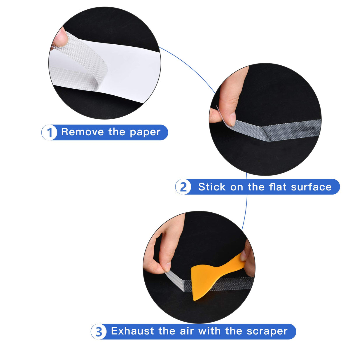 24 PCS Non Slip Adhesive Bathtub Stickers L958081