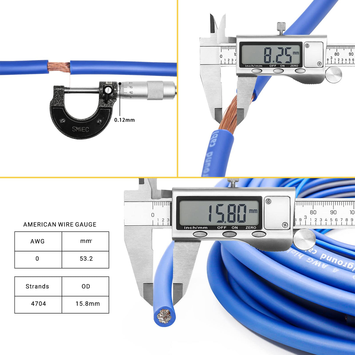 0 Gauge Car Audio Amplifier Wiring Installation Kit S1074