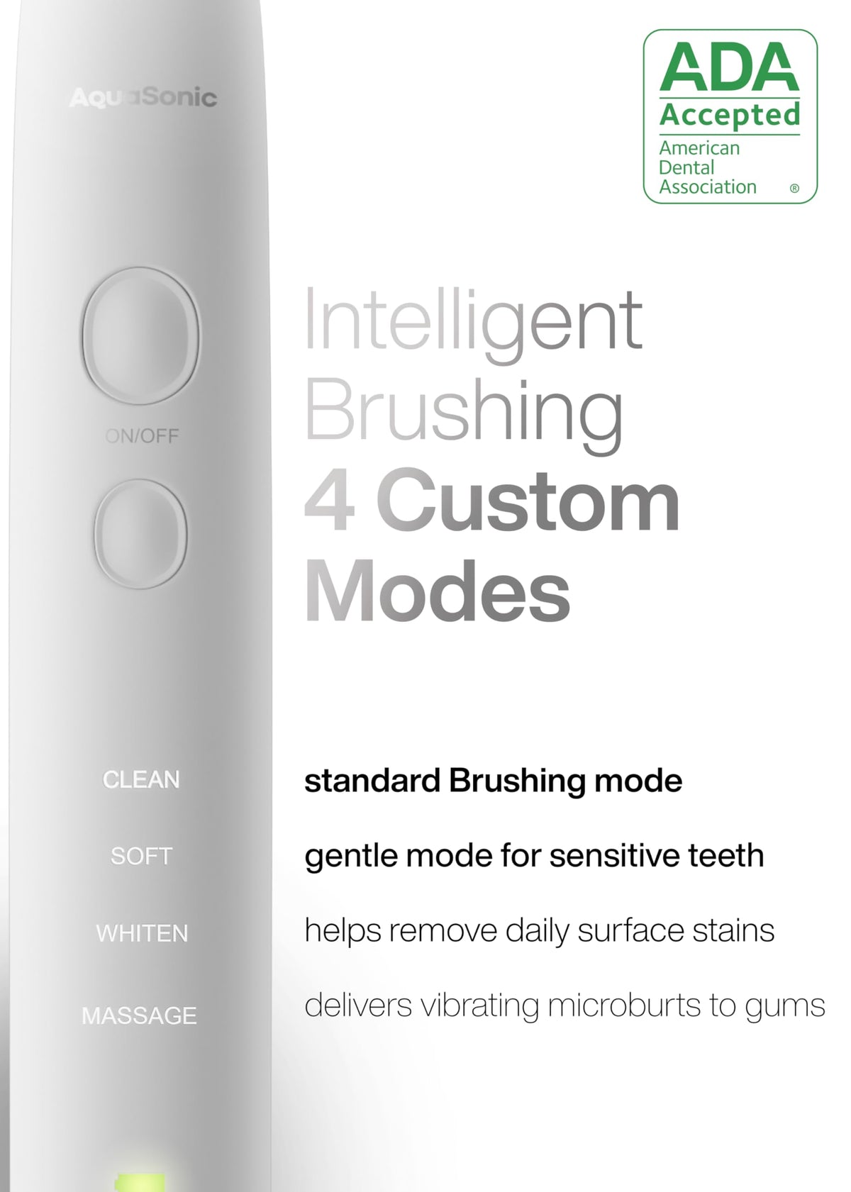 Electric Toothbrush with 8 Brush Heads & Travel Case F39817