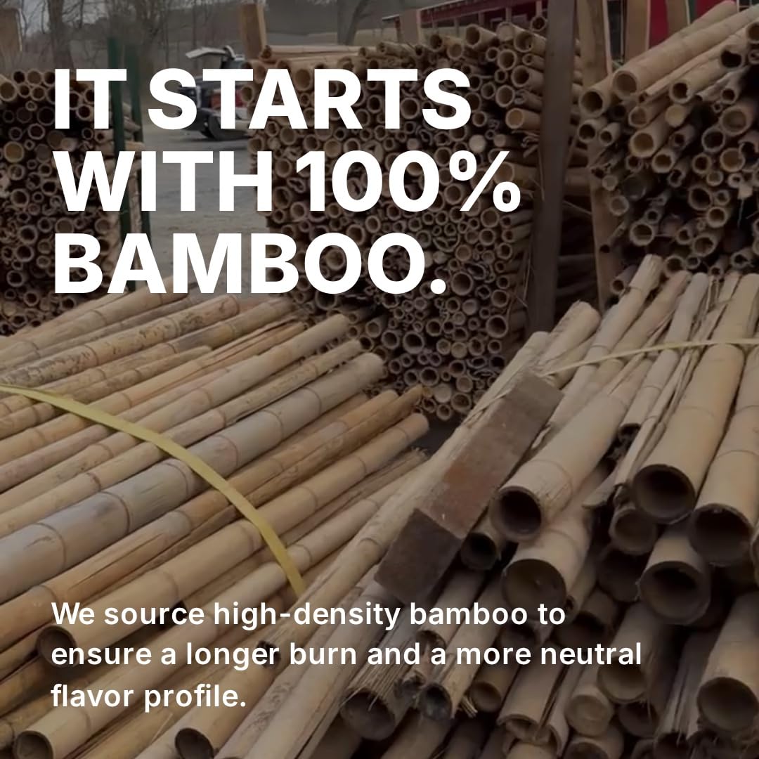 5 lb Natural Bamboo Lump Charcoal C516663