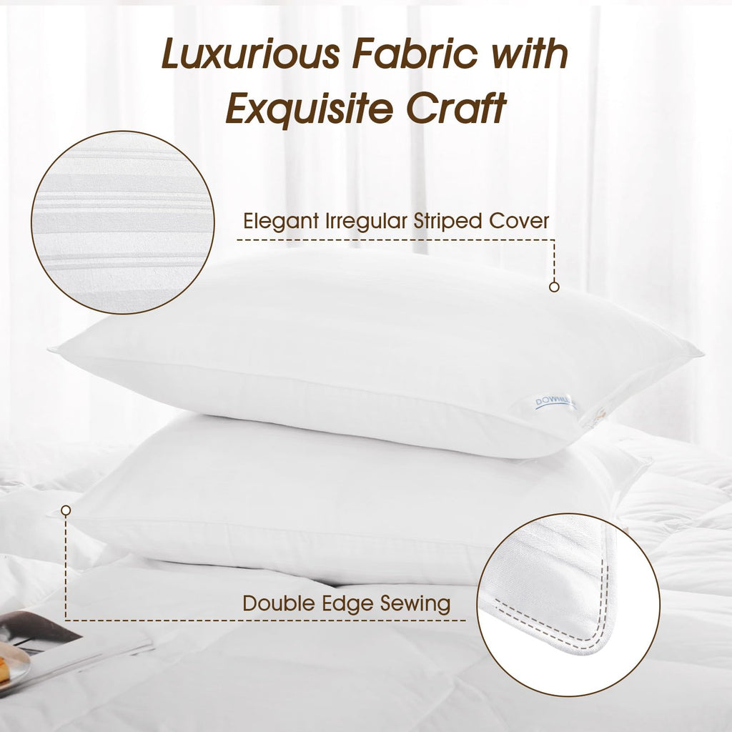 Down Alternative King Size Pillows Set of 2 L611