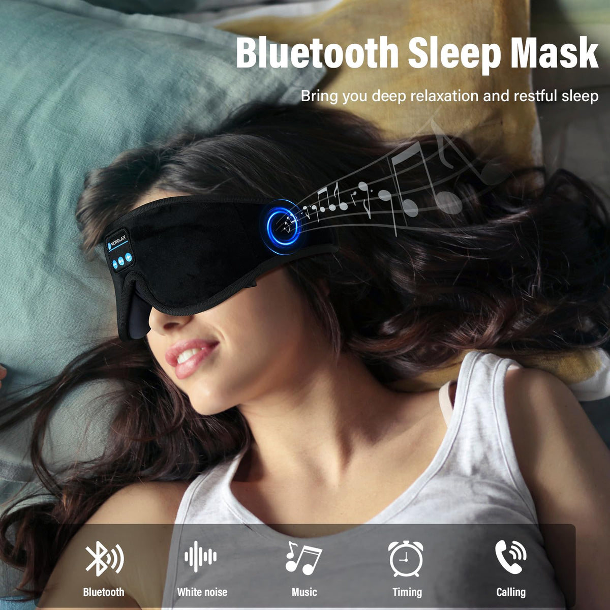 Sleep Mask with Bluetooth Headphones O502014