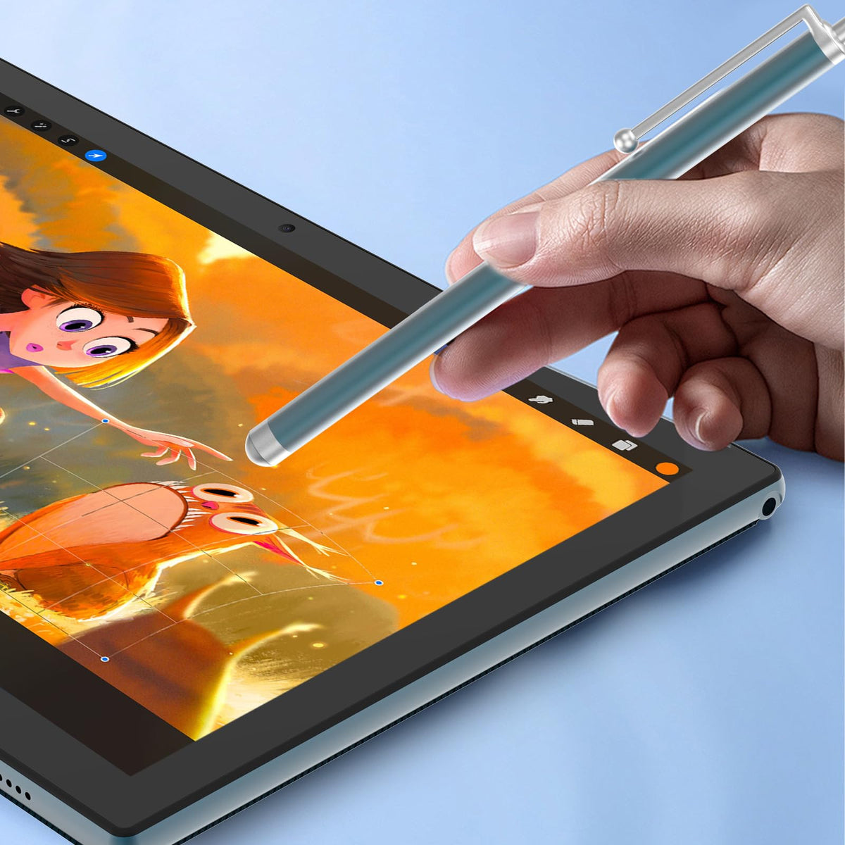 Android 15 Tablet 10.1 Inch 2 in 1 with Keyboard 8GB RAM 32GB ROM Quad-core IPS HD Touch Screen L426784