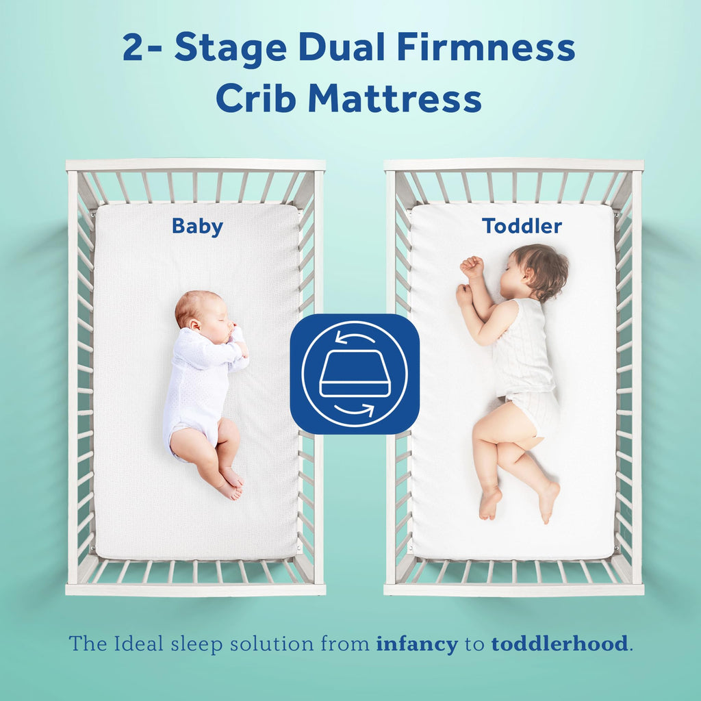 Cotton 2 Stage Waterproof Crib Mattress W18852