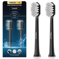 Electric Toothbrush Replacement Brush Heads 2-Pack Black E947057