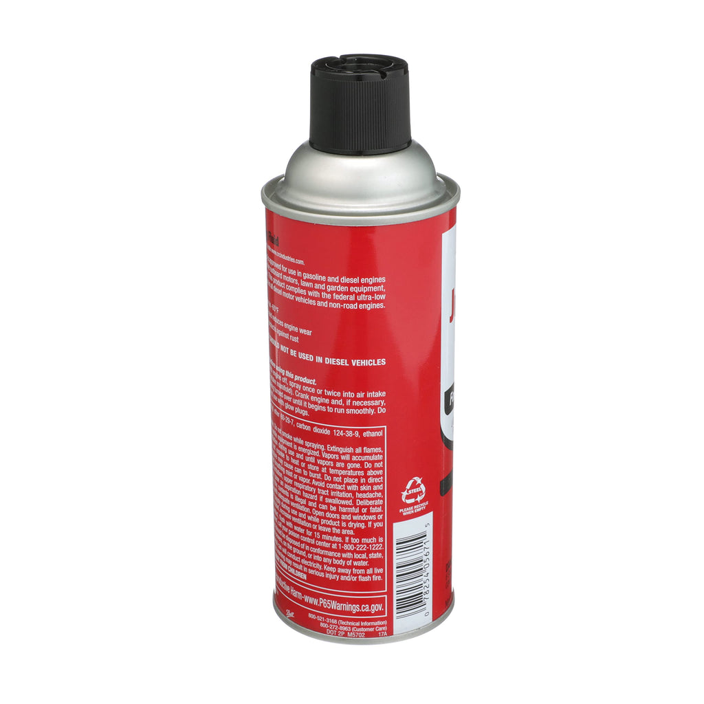 Jump Start Starting Fluid with Lubricity, 11 Wt Oz B562484