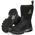 Waterproof Insulated Mid Calf Rubber Boots O790