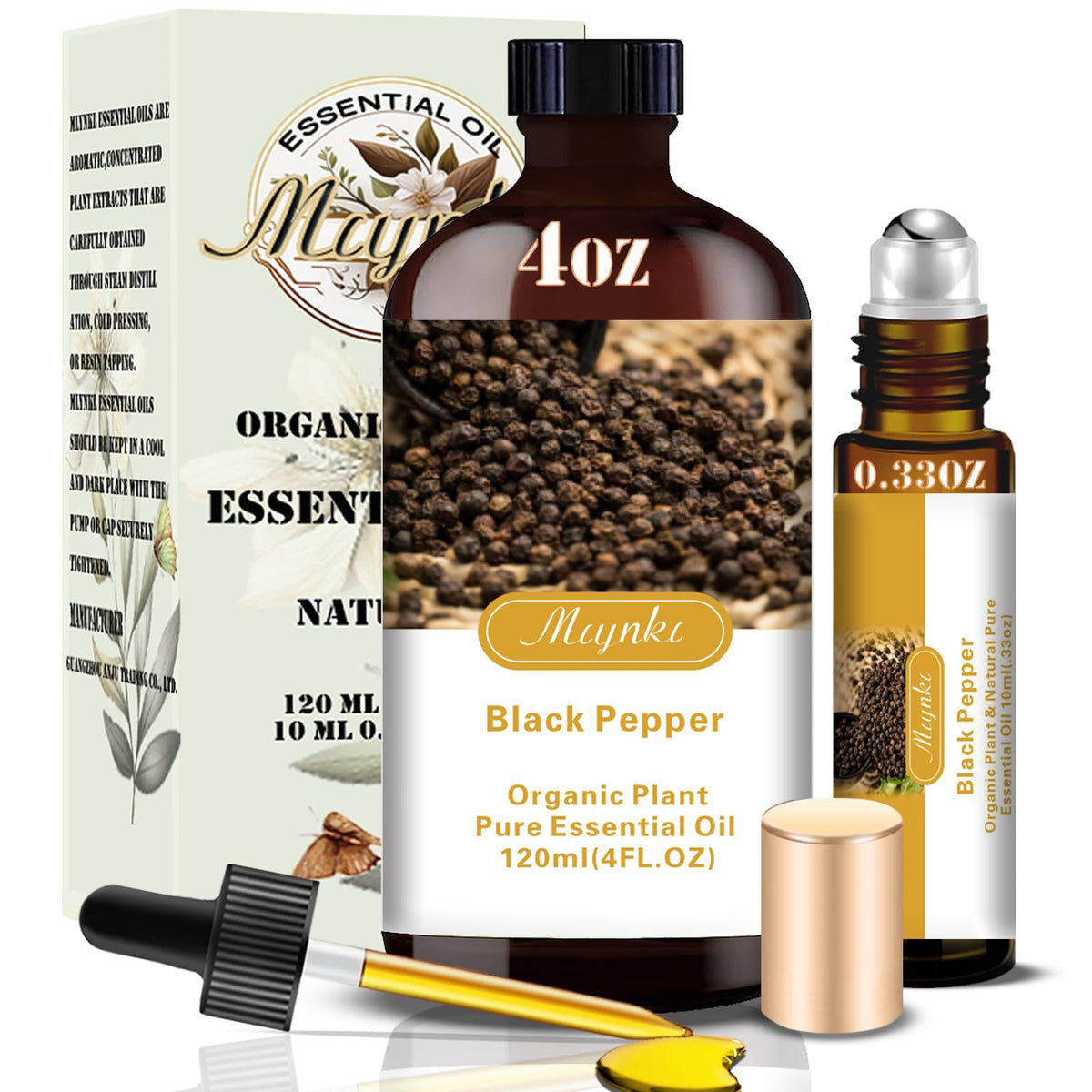 16oz & 4oz Lavender & Black Pepper Aromatherapy Set X515