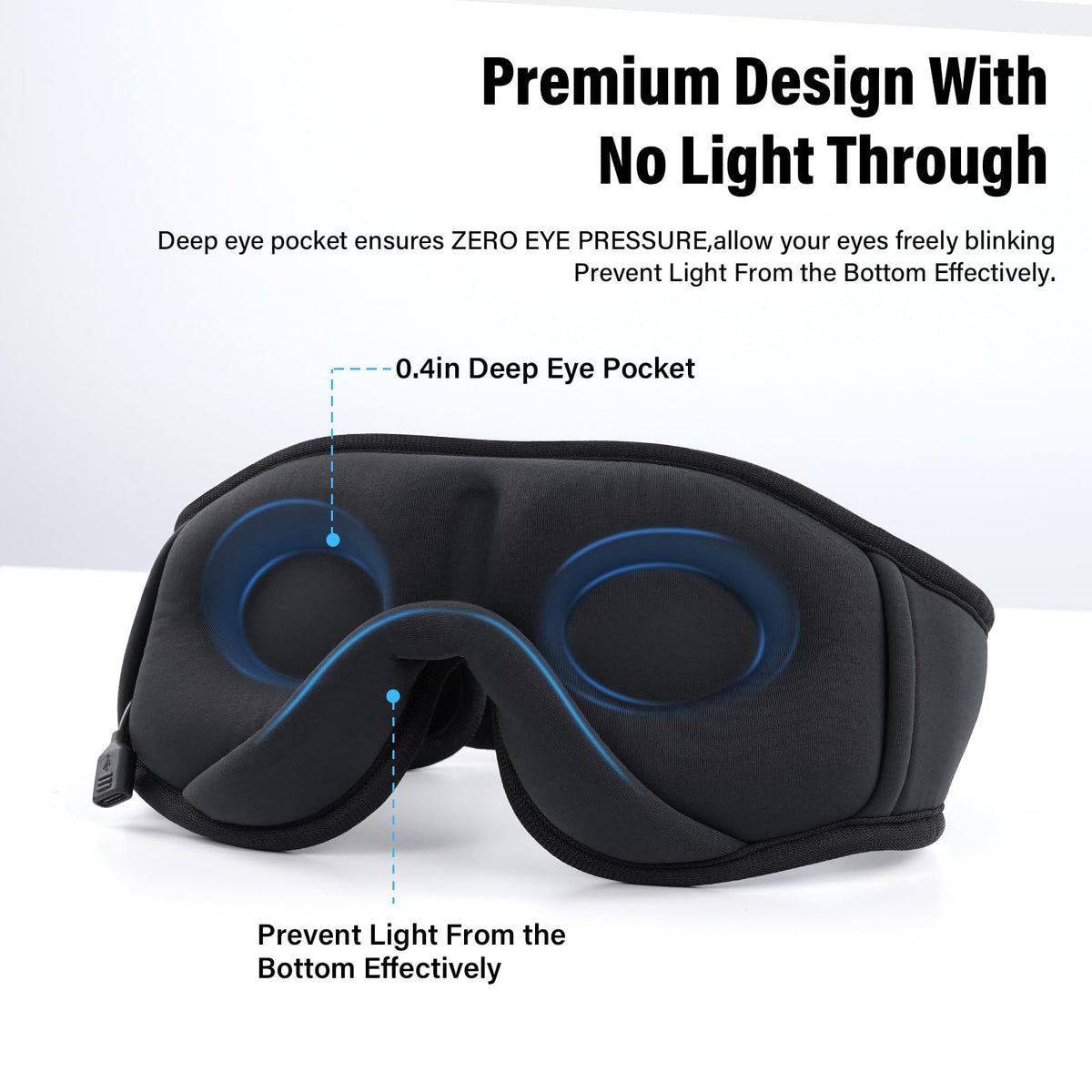 Sleep Mask with Bluetooth Headphones O502014