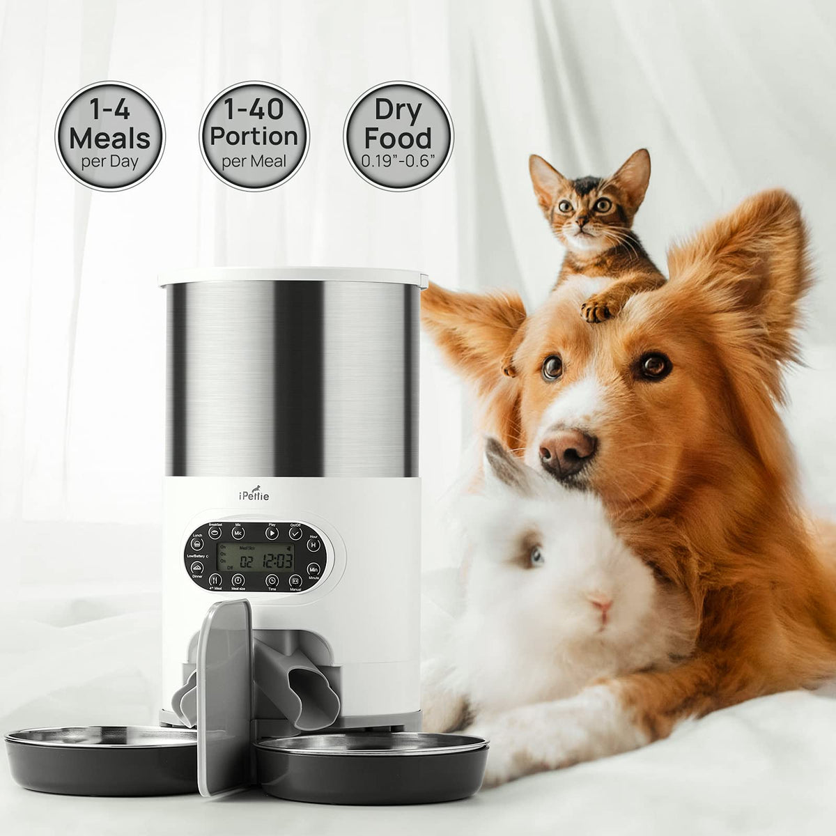 Automatic Pet Feeder with 4.5L Capacity L51451