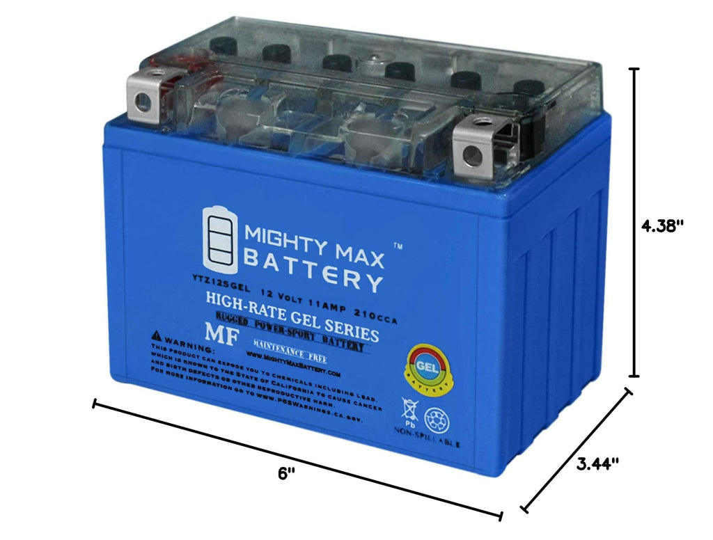 12V GEL and AGM Motorcycle Batteries U81944