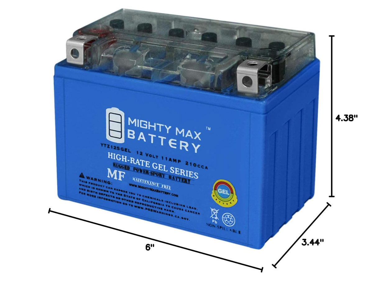 12V GEL and AGM Motorcycle Batteries U81944