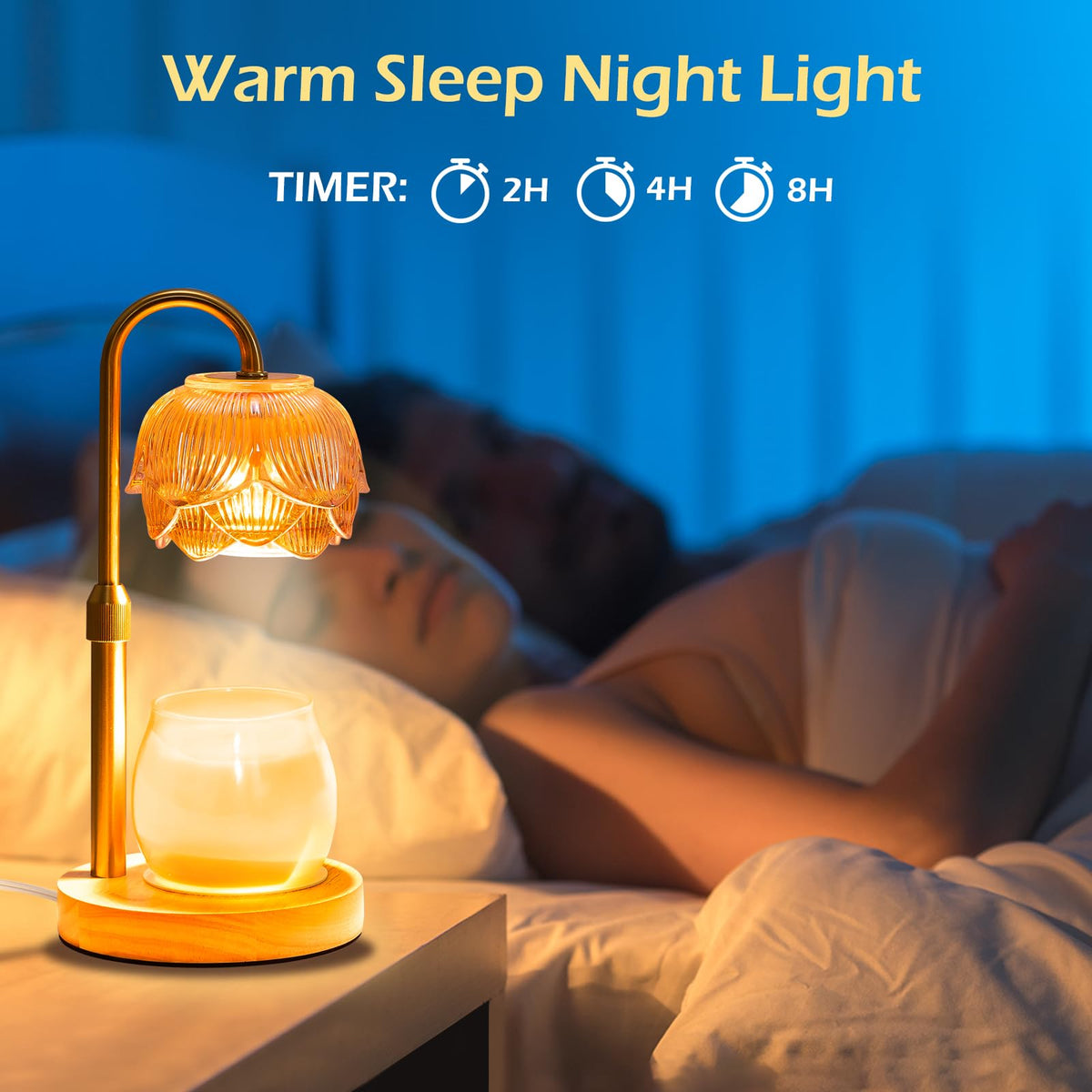 Candle Warmer Lamp with Timer O8037