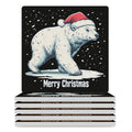 White Ceramic Coasters Set H863864