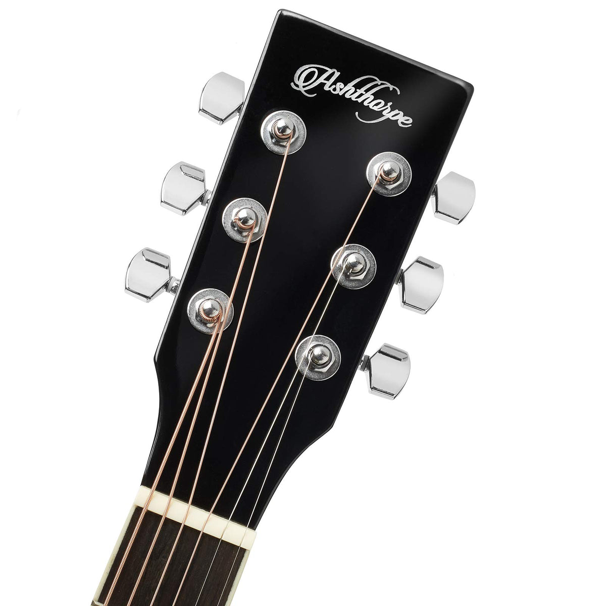Black Cutaway Thinline Acoustic-Electric Guitar M808518