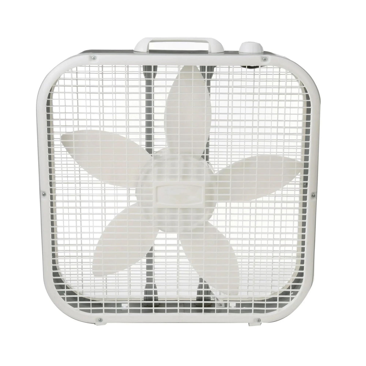 20" 3-Speed White Box Fan D99140