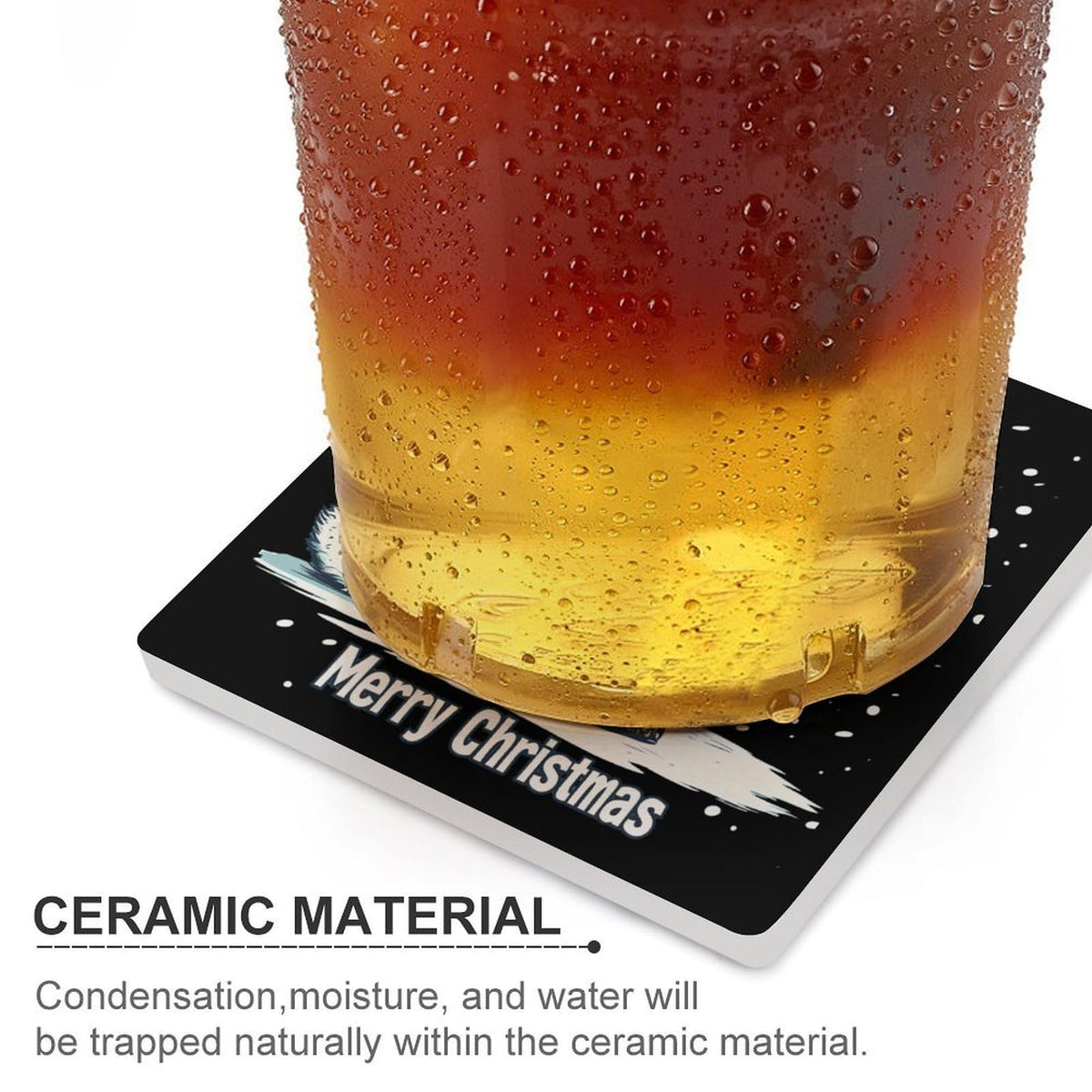 White Ceramic Coasters Set H863864
