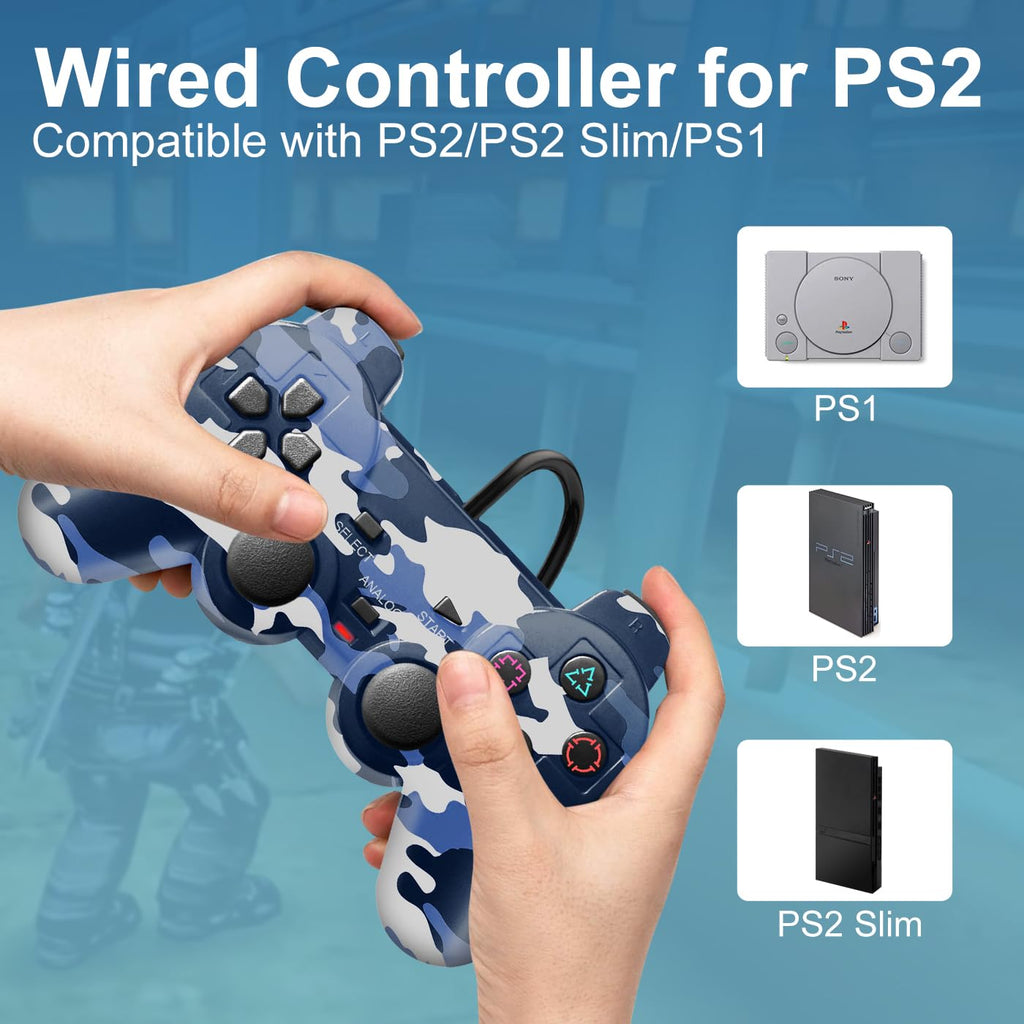 2 Packs Wired Controller U9434