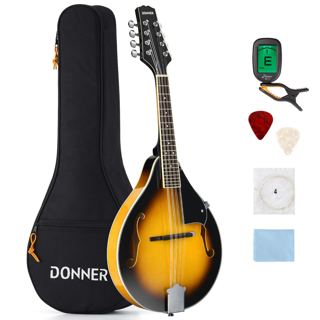 Sunburst Mahogany 8 String Acoustic Mandolin W684
