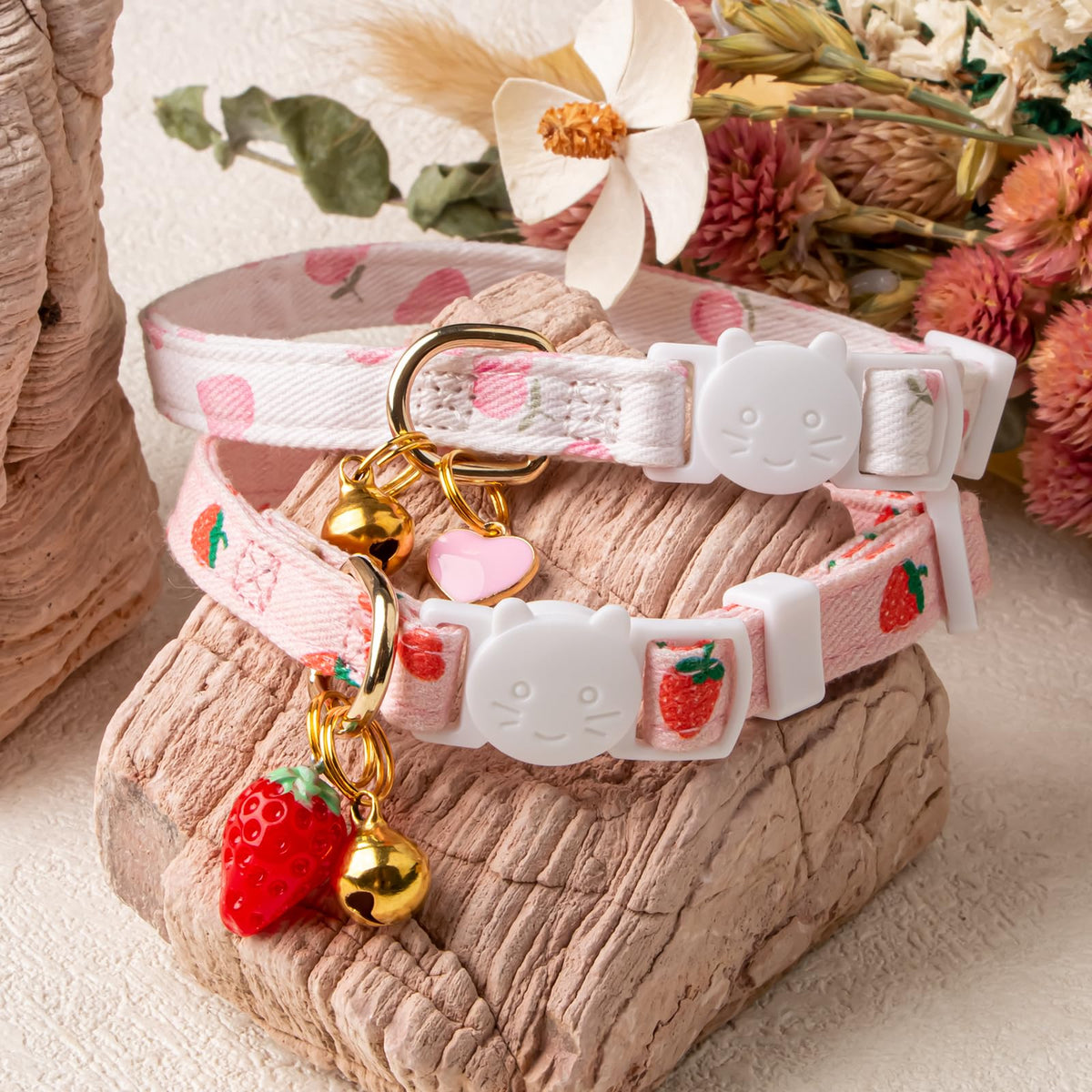2 Pack Cotton Cat Collar K960