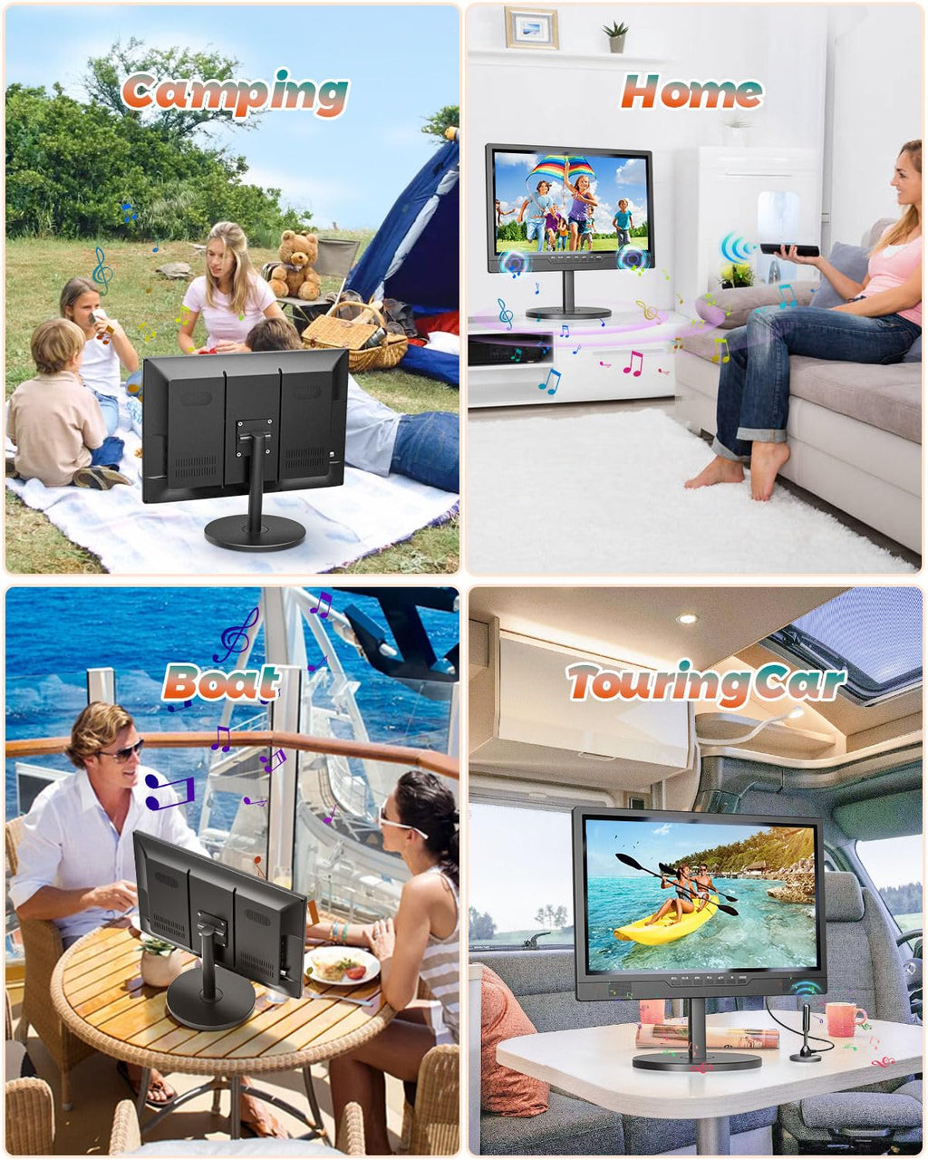 Portable TV with Antenna F3201