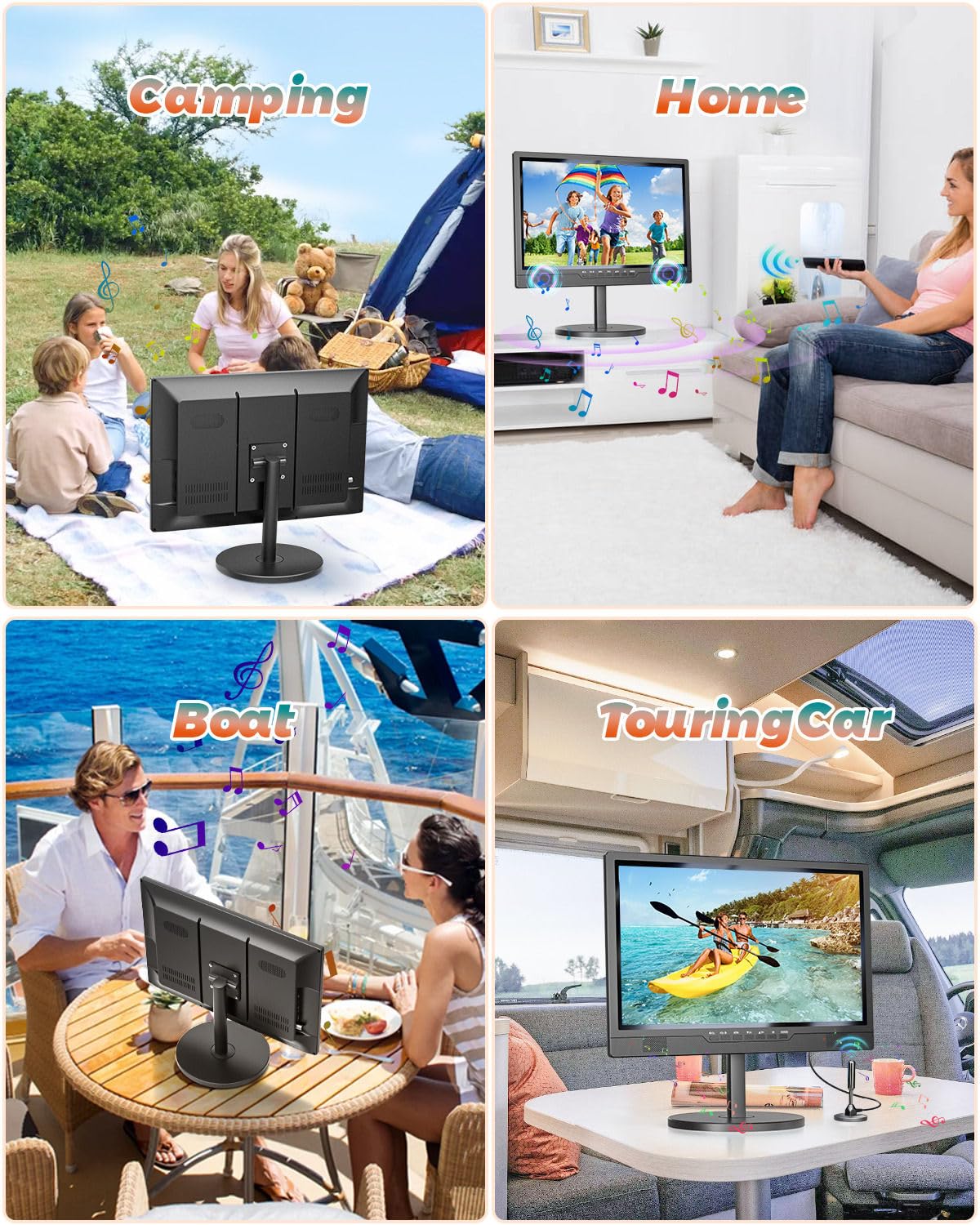 Portable TV with Antenna F3201