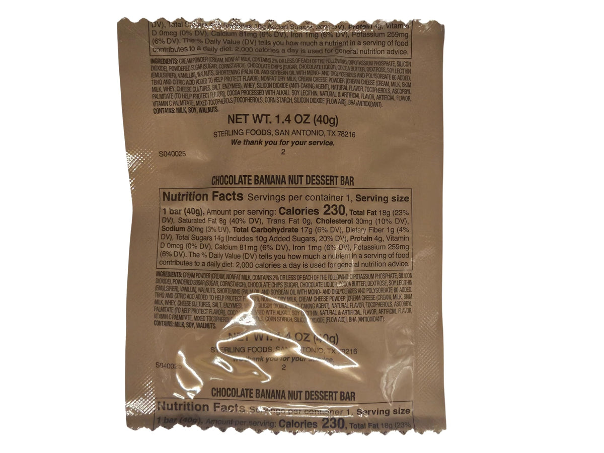 12 Pack MRE Desserts U831