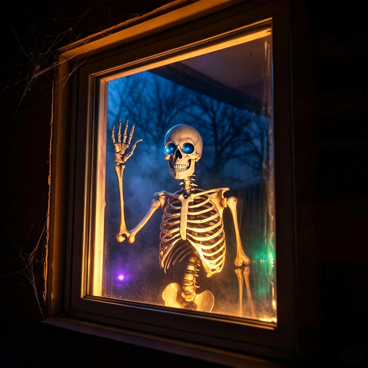 Posable Life Size Skeleton with Movable Joints E9806