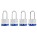 Outdoor Keyed-Alike Padlock 4 Pack U341126