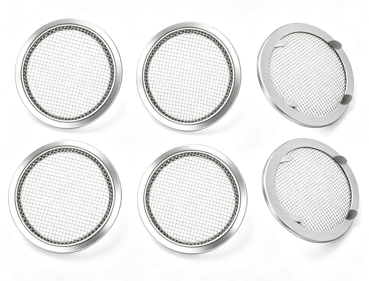 1" Round Open Screen Vent 6 Pack Y14210