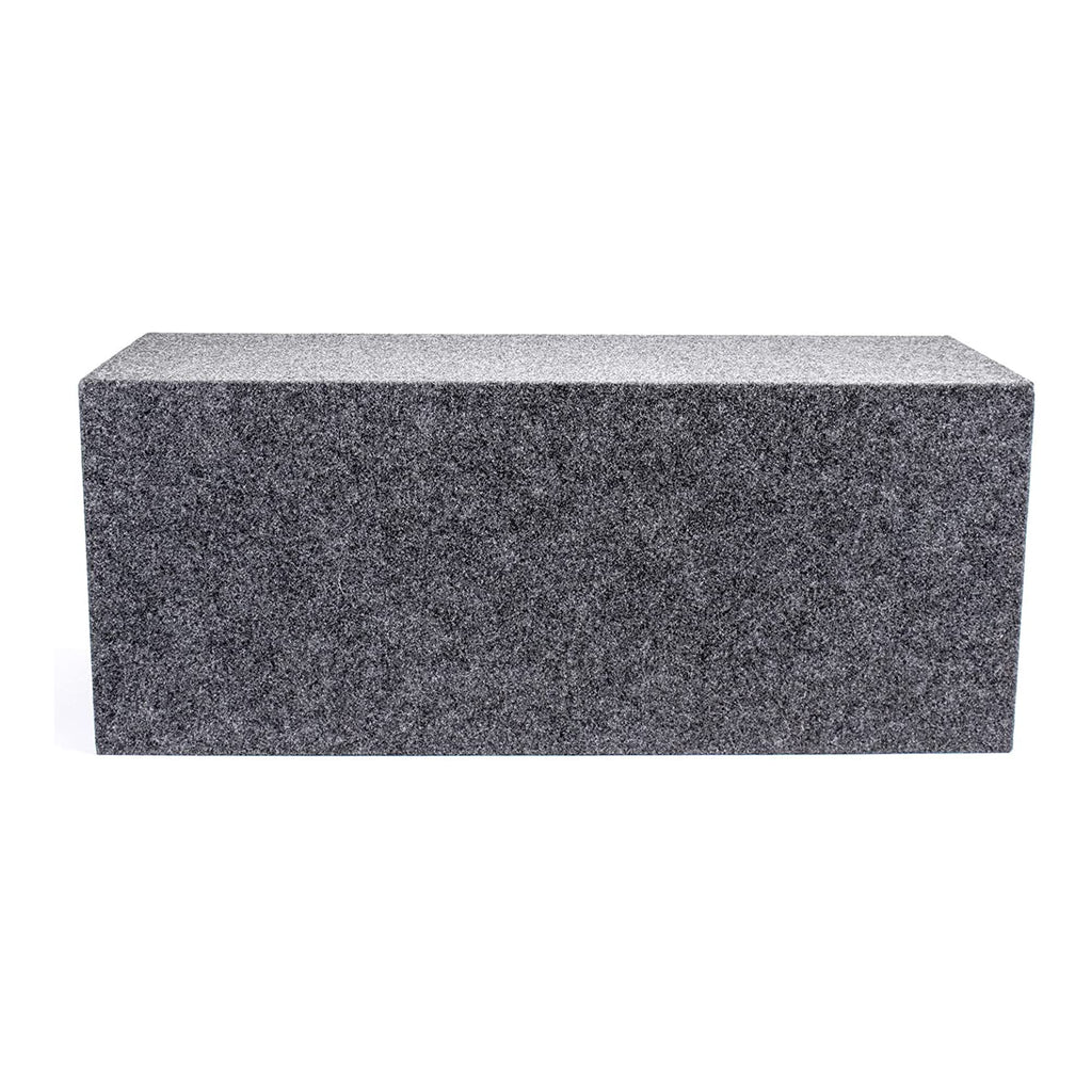 Charcoal Dual 12" Sealed Car Audio Subwoofer Box D91144