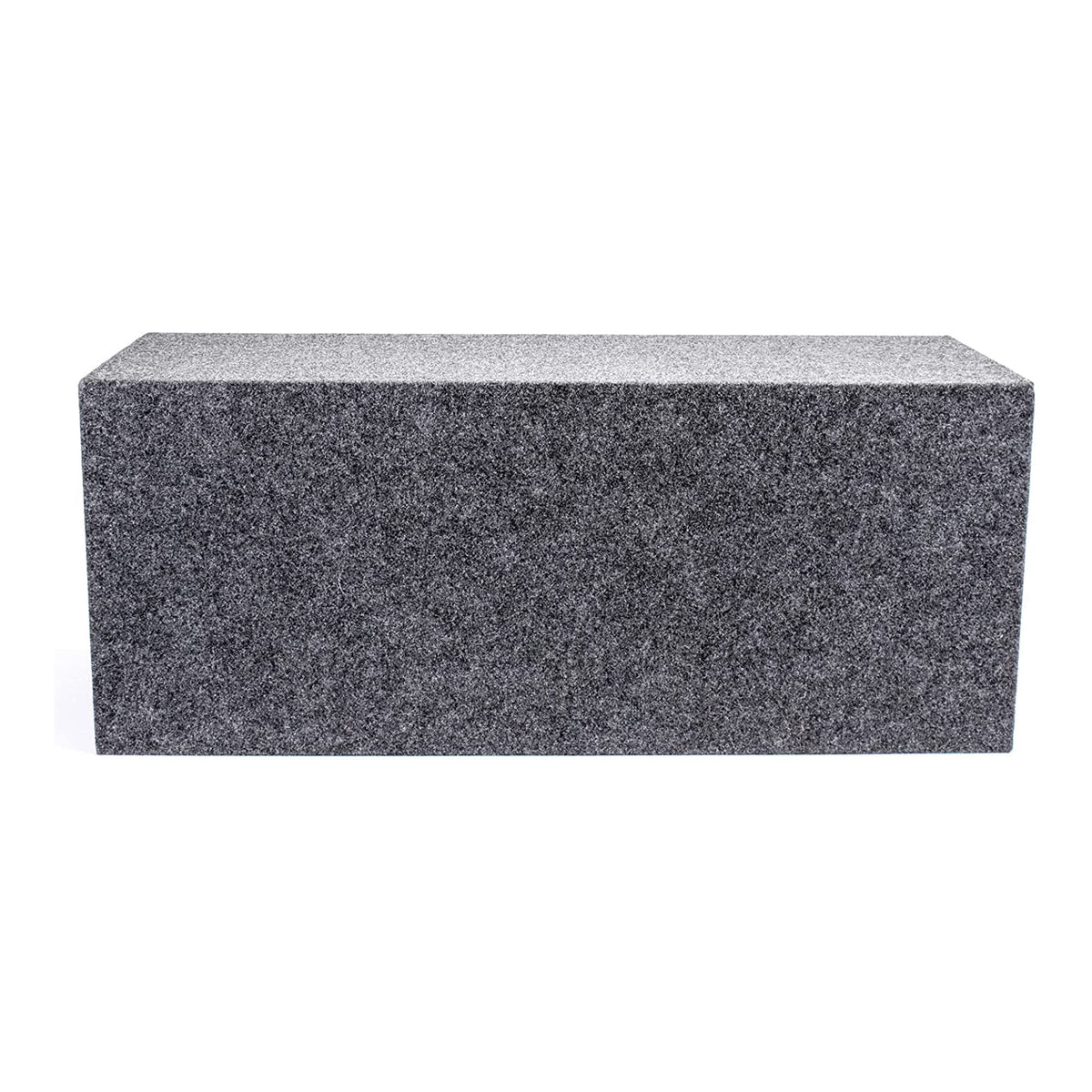 Charcoal Dual 12" Sealed Car Audio Subwoofer Box D91144