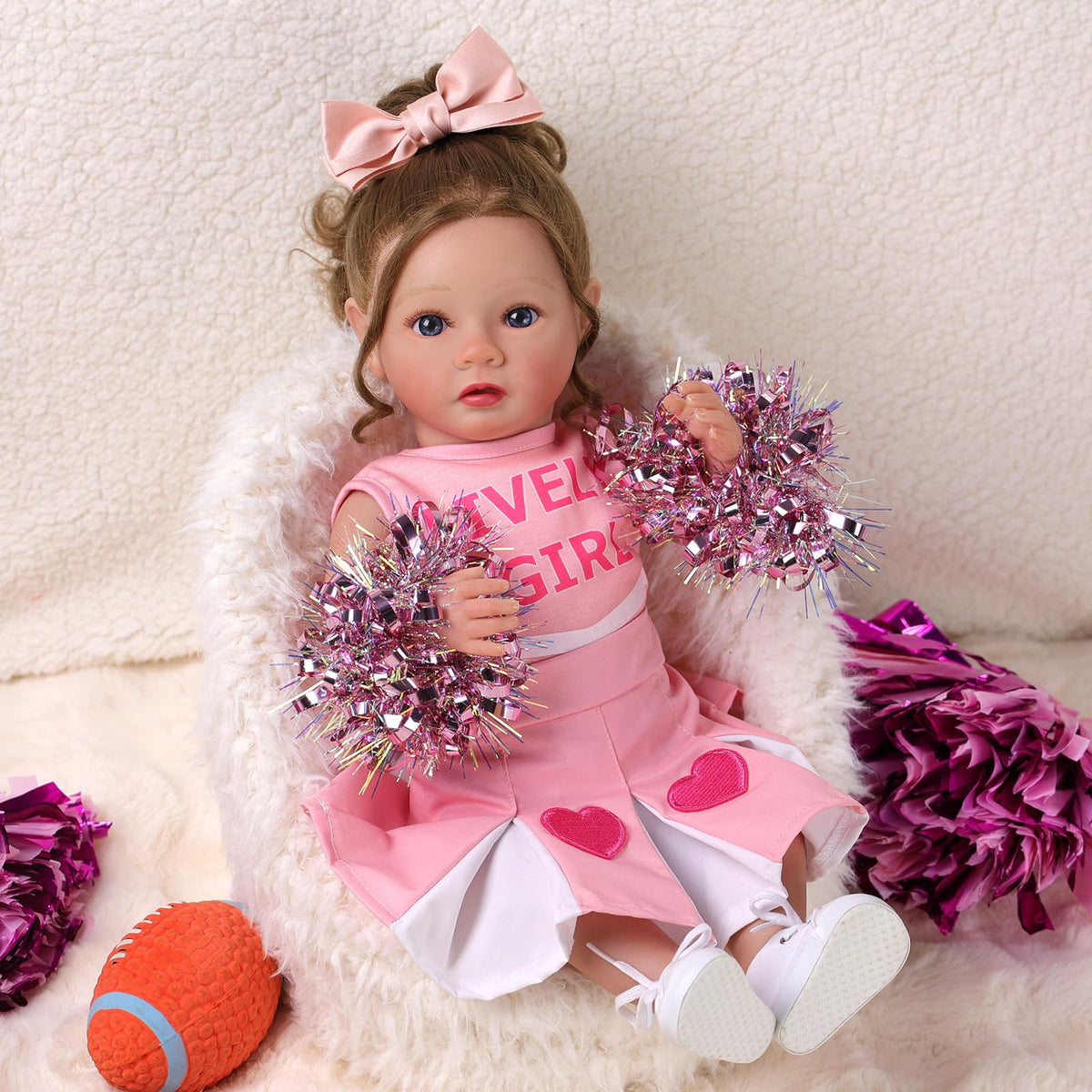 4 Pcs Reborn Baby Doll Clothes Set E104465