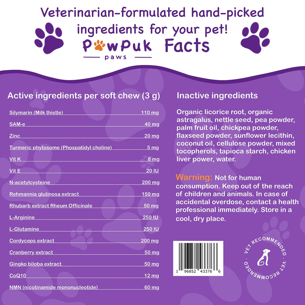 Liver & Kidney Vitamins Supplements for Dogs W1594