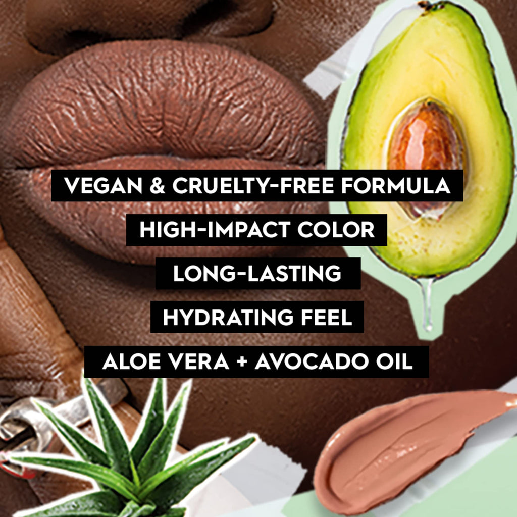Hydrating Lipstick with Aloe Vera + Avocado Oil Q5520