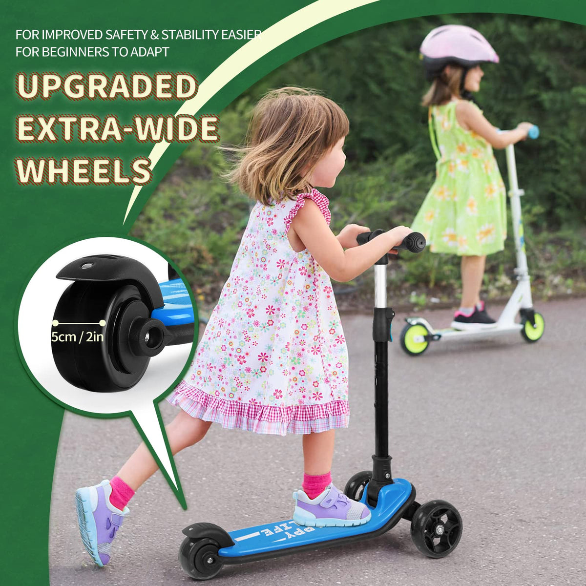 3 Wheel Scooter with 4 Adjustable Height O91535