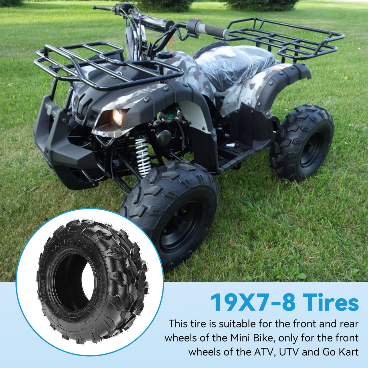 19x7-8 Tubeless Tire I959618